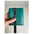 Vintage Yves Saint Laurent Leather Wallet Teal Silver Blue  - view 8