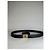 Vintage Givenchy Leather Belt Black Gold-Tone Buckle - view 2