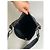 Vintage Gucci Nylon Schultertasche Schwarz Silber - Ansicht 12