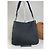 Vintage Gucci Nylon Schultertasche Schwarz Silber - Ansicht 14