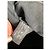 Hermès Vintage Hermes Canvas Tote Bag Schwarz Grau Gestreift - Ansicht 7