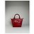 Vintage Courreges Ledertasche Rot Gold - Ansicht 14