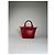 Vintage Courreges Ledertasche Rot Gold - Ansicht 15