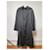 Manteau en mélange de laine vintage Yves Saint Laurent pour homme Gris foncé M  - vue 14