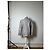 Vintage Dior Linen Blazer Light Grey Stripe S - view 3
