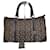Céline Vintage Celine C Monogram Canvas Tote Braun Beige Gold  - Ansicht 1