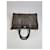 Céline Vintage Celine C Monogram Canvas Tote Braun Beige Gold  - Ansicht 7