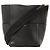 Céline CELINE Seau Sangle Bucket Leather Shoulder Bag en noir