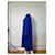 Robe en mélange de laine vintage Yves Saint Laurent Bleu vif M  - vue 2