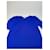 Robe en mélange de laine vintage Yves Saint Laurent Bleu vif M  - vue 8