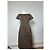 Salvatore Ferragamo Abito vintage Ferragamo in cotone stretch marrone M - vista 14