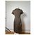 Salvatore Ferragamo Abito vintage Ferragamo in cotone stretch marrone M - vista 15