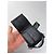Vintage Chanel Nylon Card Holder Black White Silver - view 3