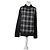 Vintage Burberry Woll-Check-Pullover für Herren Dunkelgrau M