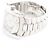Bulgari Relógio Bvlgari Assioma AA48S L6648 SS WZ com mostrador bege Prata - vista 5