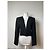 Clare Chloé Vintage Chloe Wool Blend Jacket Black L - view 13