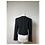 Clare Chloé Vintage Chloe Wool Blend Jacket Black L - view 14