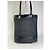 Tote in mesh e pelle vintage Courreges nero argento - vista 14