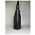 Tote in mesh e pelle vintage Courreges nero argento - vista 4
