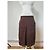 Céline Gonna in twill di cotone vintage Celine Marrone L - vista 14