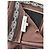 Céline Gonna in twill di cotone vintage Celine Marrone L - vista 6
