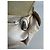 Bolso de hombro de cuero vintage Gucci Crema Plata Beige - vista 13
