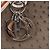 Borsa a mano 2Way Lady Dior in struzzo Large marrone Grigio - vista 14