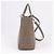 Borsa a mano 2Way Lady Dior in struzzo Large marrone Grigio - vista 3