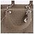 Borsa a mano 2Way Lady Dior in struzzo Large marrone Grigio - vista 7