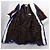 Abrigo de piel de conejo DONDUP, Marrón, Talla 42 IT Castaño - vista 9