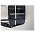 Vintage Courreges Nylon Messenger Bag Schwarz Weiß - Ansicht 13