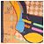 Carré 90 Hermès Double Face "Tapis de Selle" in seta Arancione - vista 9