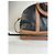 Tote in pelle granulata vintage Loewe Nero Tan - vista 10