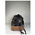 Tote in pelle granulata vintage Loewe Nero Tan - vista 6