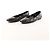 Ballerine Hermès Serie Button Punching Sack Leather un Black, Taglia 39 EU Nero - vista 2