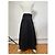 Giorgio Armani Saia Maxi Vintage Armani Preta com Zíper Prateado M Preto - vista 15