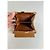 Vintage Givenchy Leather Wallet Tan Gold-tone Clasp Camel - view 6