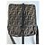 Vintage Fendi FF Monogram Canvas Schultertasche Braun Beige - Ansicht 12