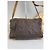 Borsa a Spalla Vintage Loewe Monogram Canvas Marrone Tan - vista 15