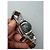 Orologio da polso vintage Givenchy in acciaio inossidabile argento e oro - vista 2
