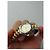 Orologio da polso vintage Givenchy in acciaio inossidabile argento e oro - vista 5
