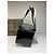 Tote Vintage Gucci in vernice nero e argento - vista 8
