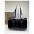 Tote Vintage Gucci in vernice nero e argento - vista 9