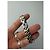 Orologio da polso vintage Givenchy in acciaio inossidabile blu e oro - vista 5