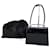 Vintage Yves Saint Laurent Lederhandtasche Schwarz Gold  - Ansicht 1