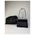 Vintage Yves Saint Laurent Lederhandtasche Schwarz Gold  - Ansicht 13