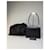 Vintage Yves Saint Laurent Lederhandtasche Schwarz Gold  - Ansicht 2