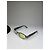 Baguette Vintage Fendi Logo Sunglasses Green Yellow Silver - view 4