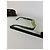 Baguette Vintage Fendi Logo Sunglasses Green Yellow Silver - view 6