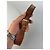 Céline Vintage Celine Ledergürtel goldene Schnalle braun beige - Ansicht 2